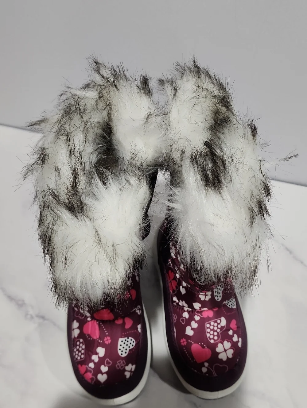 Adorababy Snow Mid Calf Winter Fur Boots